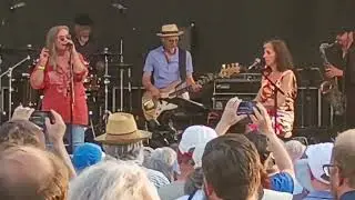 July 13, 2025 Tracy Nelson with Marcia Ball and the Jimmys at La Fete de Marquette