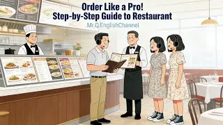 Order Like a Pro! Step by Step Guide to Restaurant English | Basic English Conversion | Mr Q  Englis