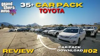 PAKISTANI CAR PACK TOYOTA | V MODDING | GTA 5 |