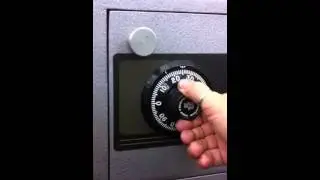 How to dial open a 3 wheel combination safe lock