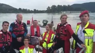 Wasserrettung Krems bei der Starnacht Wachau