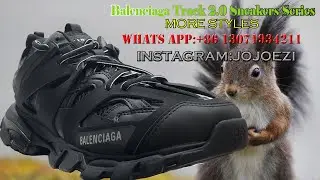 BALENCIAGA UNBOXING TRACK 2.0 | REVIEW（Black）