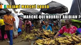 Marché Gouro d’Adjamé, Abidjan – Grand marché vivrier en Côte d’Ivoire