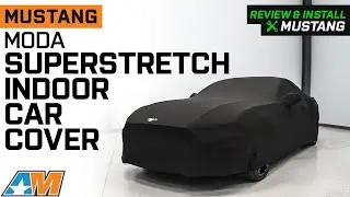 2010-2023 Mustang Moda SuperStretch Indoor Car Cover with Running Pony Review & Install