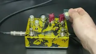 - Fuzz Booster - hand made pedal
