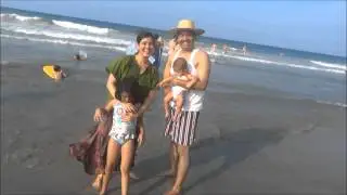 Avila's First Visit to a Beach
