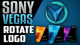 How To Make Rotating Logo In Sony Vegas Pro 14,13 ,12 - Spin|Rotate