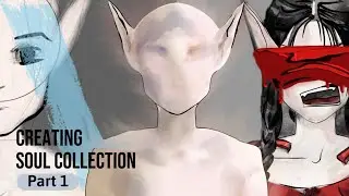 Digital Art Process | NFT Soul Series, Part 1 [Chill Drawing in Procreate]