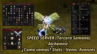 Mu Online Server Speed: Alchemist SIN WCOIN Tercera Semana! Avances!
