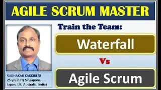 SCRUM MASTER | Waterfall Vs Agile Scrum