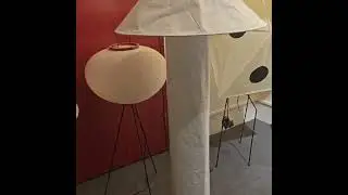 Large Paper Floor Lamp