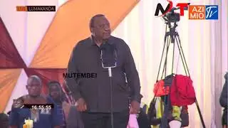 Angry Uhuru Lectures Luhya Leaders Over Their Disunity!Shikaneni Mtengeze Chama!!Jirongo Burial!