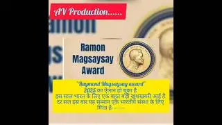 (RAMON MAGSAYSAY AWARD - 2025 ) ramon magsaysay award - 2025  !!#shorts  #trending #avproduction