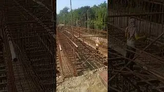 beam casting for bridge#bender placing#arrangement of ring