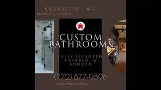 Custom Bathroom Renovations &ndash; Free Estimates