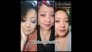 BH Cosmetics Weekend Festival | 1 Palette 3 Looks