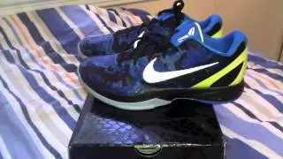 NEW PICKUP #19 Nike Zoom Kobe VI Blue Camo/Avatar