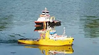 Happy Hunter trifft Nordic RC Schlepper Schiffsmodelle