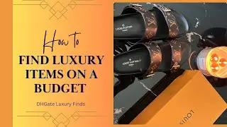 Baddie on a budget ‘Luxury Items’ Haul | Luxury Items on a Budget #lv #dhgate #trending