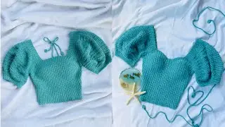 SEIZ AND DEMISEIZ CROCHET PUFF SLEEVE | for all sizes