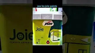 #jsw ka joie paints