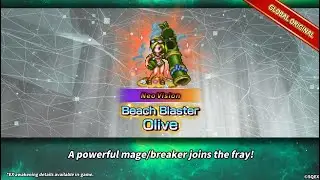 FFBE | Summon Global Original NV Unit, Beach Blaster Olive!