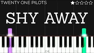 Twenty One Pilots - Shy Away | EASY Piano Tutorial