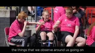 Justine Harrington at the Special School Games