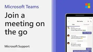 Как присоединиться к собранию Microsoft Teams с помощью мобильного приложения Teams | Microsoft