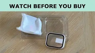Smiling 2 Pack Tempered Glass Screen Protector Apple Watches Review