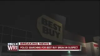 Police search roof, perimeter for Best Buy break-in suspect