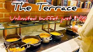 The terrace unlimited buffet hazratganj Lucknow || Price,Timing ऑल detailed vlog