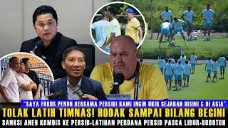 🔵BOBOTOH KEGIRANGAN! HODAK TOLAK LATIH TIMNAS😱HODAK BILANG GINI😱SANKSI ANEH KOMDIS🔥LATIHAN PERDANA