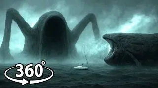 360° VR BLOOP vs SEA EATER | Underwater Horror Survival Experience