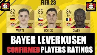 FIFA 23-BAYER LEVERKUSEN CONFIRMED PLAYERS RATINGS