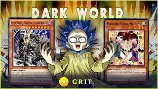 NEW SUPPORT, THE DARK WORLD DECK ! | MAHJONG MUNIA [ Yu-Gi-Oh! Duel Links ]