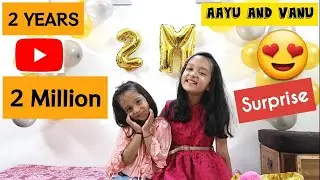 2 YEARS  2 MILLION | 🎉❤️🥳 | SURPRISE FOR AAYU AND  VANU | Aayu and Vanu