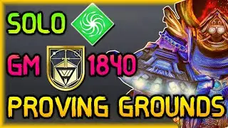 Strand Warlock Solo'ing Proving Grounds Grandmaster Nightfall (S20)