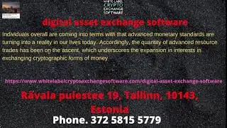 digital asset exchange software
