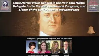 Tom Hand | Lewis Morris: Major General in the New York Militia, Delegate to 2nd Continental Congress