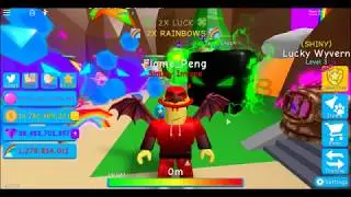 New Egg! Hatching all new legendary pets in the Clover Egg! Bubble Gum Simulator-Roblox