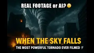 The Most Powerful Tornado Ever Filmed! REAL FOOTAGE or AI? 🤯