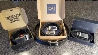 Ratcheting Belts Comparison (Trakline, Mission, Slidebelts)