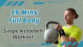Kettlebell HIIT Workout // 15 min // Full Body 