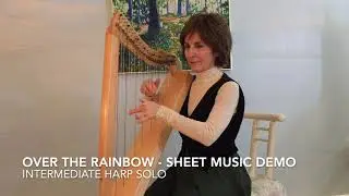 Over the Rainbow Harp Solo, Early Intermediate