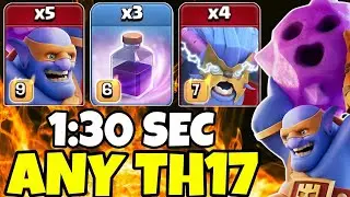 🚀 TH17 Super Yeti + Super Bowler Rage Combo | New Meta Attack Strategy! ( Clash of clans ) !! 