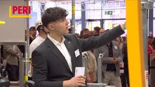 Bauma 2025 - Live presentation on the marketplace in the PERI exhibition hall