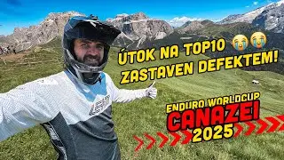 ÚTOK NA TOP10 ZASTAVEN DEFEKTEM!? | Worldcup EDR Canazei 2025