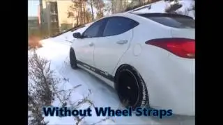 Wheel straps - No need for snow tires!