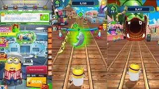 Minion Rush Endless Run Collecting Robonanas Super Silly Funland Run#575 Gameplay By De Epic
